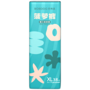 巴布豆（BOBDOG）【老爸抽检】新菠萝纸尿裤XL号38片(12-17KG)加大码婴儿尿不湿