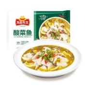 Anjoy 安井 冻品先生 酸菜鱼 酸辣味 419g 1袋 老坛酸菜黑鱼片 含酸菜调料