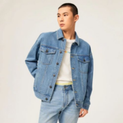 19日10点开抢：Jack Jones 杰克琼斯 刺绣印花牛仔外套