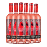 奥兰小红帽红酒桃红葡萄酒750ml*6 整箱装 西班牙原瓶进口