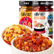 吉香居 暴下饭 川香牛肉酱+风干萝卜干 200g*2瓶