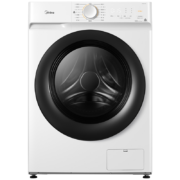 PLUS会员：Midea 美的 MD100V11D 滚筒洗衣机 洗烘一体 10kg 极地白