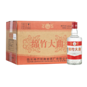 京东百亿补贴：剑南春 绵竹大曲红标白酒 42度500ml*12瓶整箱装