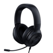 RAZER 雷蛇 北海巨妖标准版X 耳罩式头戴式有线耳机 黑色
