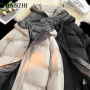 mianzhi 棉致 森马集团棉致秋冬季学生情侣连帽加厚羽绒棉服宽松百搭面包服