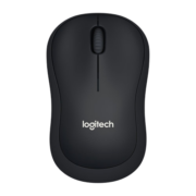 罗技（Logitech）B220企业版 鼠标 无线鼠标 办公鼠标 轻音鼠标 对称鼠标 黑色  带无线2.4G接收器