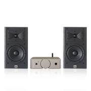预售：JBL 杰宝 ARENA130 HiFi功放套装 音响音箱 监听扬声器播放器 高保真无源发烧级书架箱 A130+AMP25
