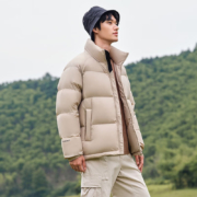 超级补贴：tanboer 坦博尔 男款休闲立领羽绒服 颜色可选