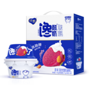 蒙牛 纯甄跳跳糖馋酸奶(优脆乳扁桃仁口味)(120g+12g)×6杯
