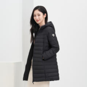 BOSIDENG 波司登 保暖品质羽绒外套防风连帽时尚休闲通勤纯色羽绒服女