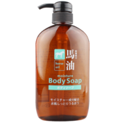 熊野油脂（HorseOil）熊野油脂 马油沐浴露600ml 保湿柔肤沐浴液 滋润水嫩温和清洁