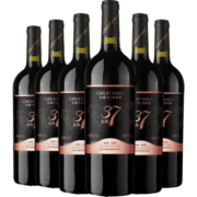 长城 北纬37精选级国产赤霞珠干红葡萄酒750ml*6瓶送礼 750ML*6支整箱装