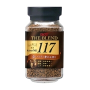 日本进口UCC悠诗诗117速溶黑咖啡90g×1瓶芳香微苦白领办公提神