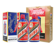 茅台（MOUTAI）颜色系列 蓝色 酱香型白酒 53度 500ml*2 双瓶装