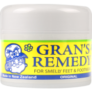 老奶奶臭脚粉（Gran’s remedy）新西兰进口Gran's remedy老奶奶除鞋臭脚运动粉除脚汗净化除味粉 经典款【原味50g】