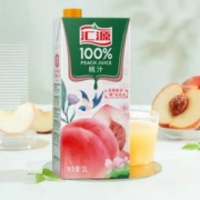汇源果汁 100%桃汁浓缩果汁 1L*5盒