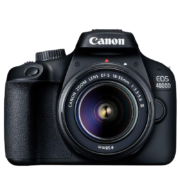 PLUS会员：Canon 佳能 EOS 4000D 单反数码相机+18-55mm III镜头 APS-C画幅
