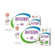 SHUHUA 舒化 伊利高钙低脂牛奶250ml*24盒*2箱富含VD促进钙吸收营养早餐搭档
