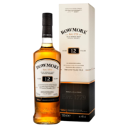 PLUS会员：Bowmore 波摩 12年 单一麦芽威士忌 700ml 礼盒装