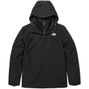北面（The North Face）冲锋衣男三合一秋冬户外防水防风保暖外套【软壳内胆】 JK3/黑色 S/165