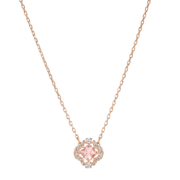 SWAROVSKI 施华洛世奇 SPARKLING DC 项链女轻奢饰品 粉红色 5514488