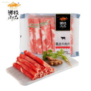 plus会员：游牧御品 甄选牛肉卷 200g/袋 拍5件