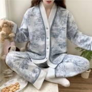 熊猫皇后 孕妇秋冬季空气棉月子服