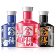 舍得 致敬大师和小米兰 浓香型白酒 52度100ml*4瓶 迷你装小酒版