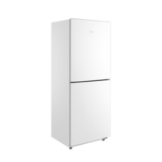 美的（Midea）【于适推荐】白色双开门小冰箱租房宿舍低音小型节能家用省电冰箱大冷冻力MR-189E 白色小冰箱