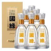 今世缘  白酒 整箱装 42度 商务送礼 国缘对开 550ml*4瓶
