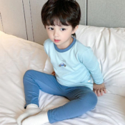 婧麒（JOYNCLEON）儿童 德绒保暖家居套装 4款可选 拍2件