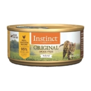 instinct百利猫罐头高蛋白主食猫罐头湿粮发腮增肥156g*1