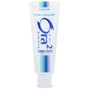 PLUS会员：Ora2 皓乐齿净色蓝白经典条纹牙膏140g