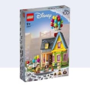 LEGO 乐高 女孩子迪士尼1OO周年43217飞屋环游记大房子公主城堡