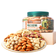 京东百亿补贴：三只松鼠罐装纯坚果500g