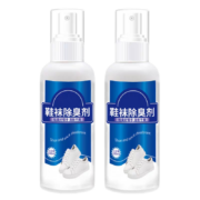 需抢券：佳曼 运动鞋去除异味喷雾 100ml 2瓶装