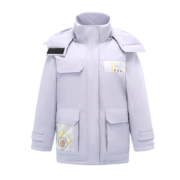 京东百亿补贴：坦博尔 羽绒服 保暖宽松工装外套 TW216322 冰雪紫