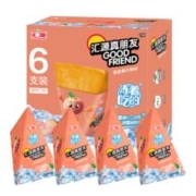 限地区：汇源 真朋友复合果汁饮料 桃子味60ml*6支/盒 +2件凑单品
