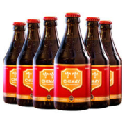 CHIMAY 智美 红帽 修道士精酿 啤酒 330ml*6瓶 比利时进口