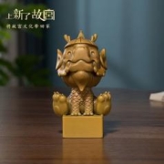 上新了文创 故宫摆件 桌面装饰铜摆件 文创礼盒生日礼物礼品 醒狮