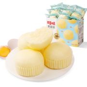再降价、概率券、plus会员:百草味 蒸蛋糕 500g *3件