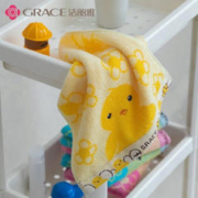 GRACE 洁丽雅 儿童毛巾 A类纯棉洗脸毛巾 3条装
