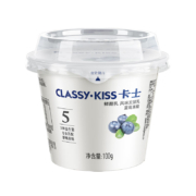 卡士 CLASSY.KISS 蓝莓果粒鲜酪乳 100g*6杯*3件