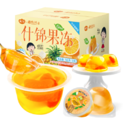 plus会员:樱桃小丸子礼盒 什锦大杯果冻 760g *2件