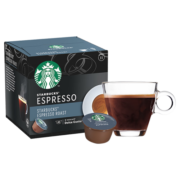星巴克（Starbucks）多趣酷思胶囊咖啡12粒 意式浓缩黑咖啡 深度烘焙 英国进口