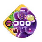 悠哈UHA  国产网红零食软糖 酷露露 葡萄味果汁软糖果 52g