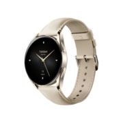 小米智能手表【支持微信】Xiaomi Watch S2 42mm 全天血氧监测 血氧异常提醒 运动手表 浅金色边框真皮表带