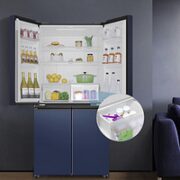 Haier 海尔 BCD-467WGHTDEDB9 风冷十字对开门冰箱 467L 星石蓝