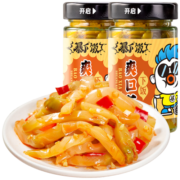 吉香居 暴下饭新派下饭菜 网红开味小菜 爽口菜200g*2瓶