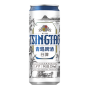 青岛啤酒全麦白啤330ml*24听(20版)